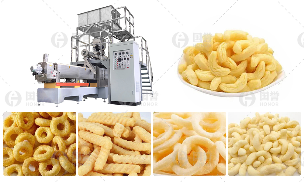 食品膨化机：原料特性对膨化效果的影响