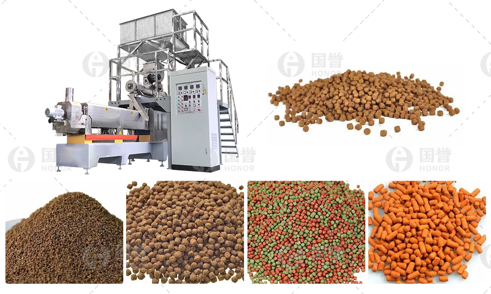 双螺杆挤压膨化机:水产饲料生产线的动力核心